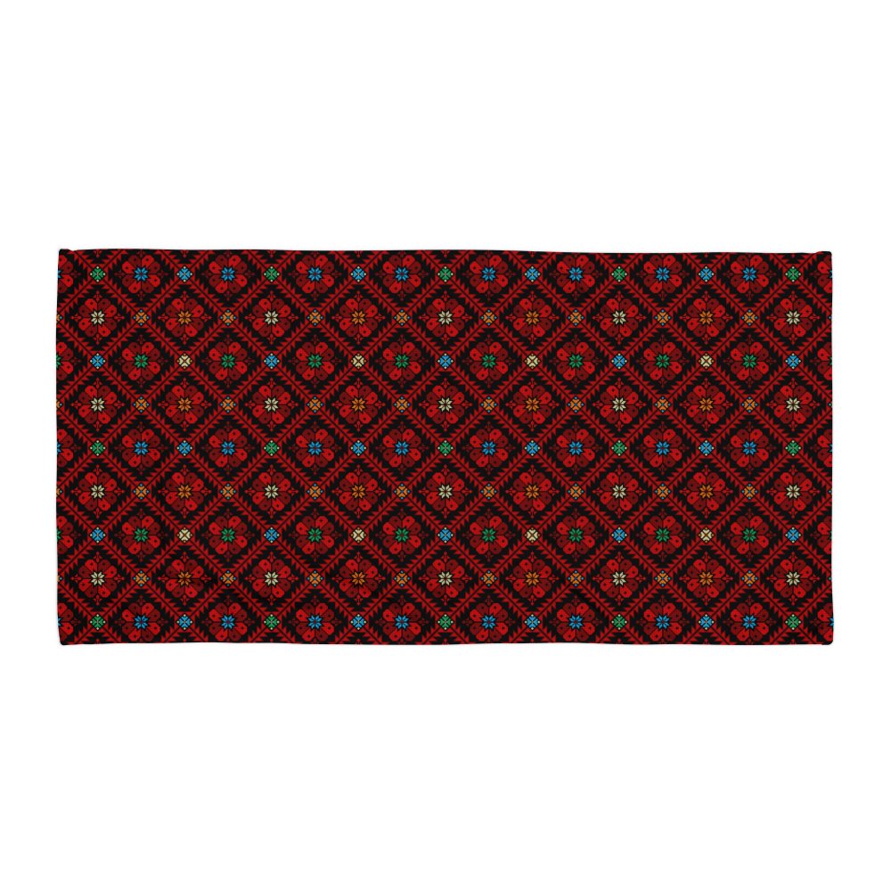 Red Tatreez Towel product image (2)
