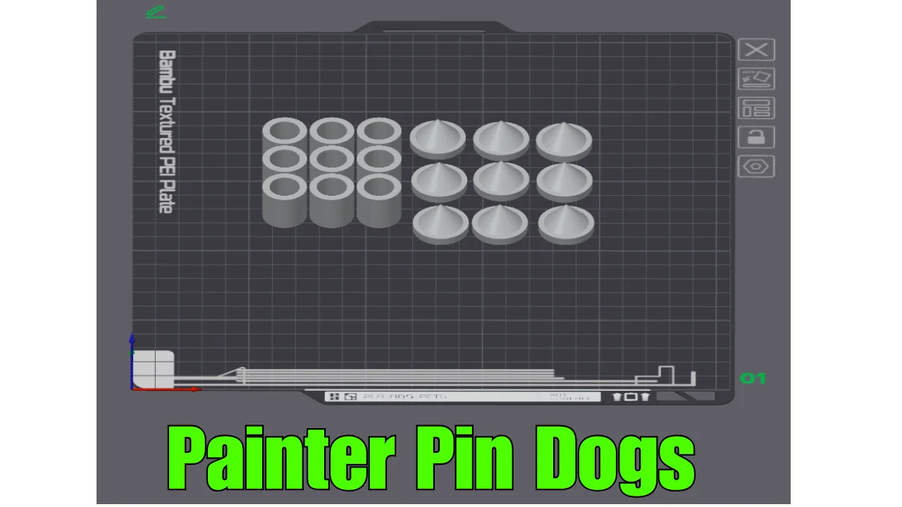 Bench Dog STL Print File Bundle for 3/4 inch Dog Holes product image (4)