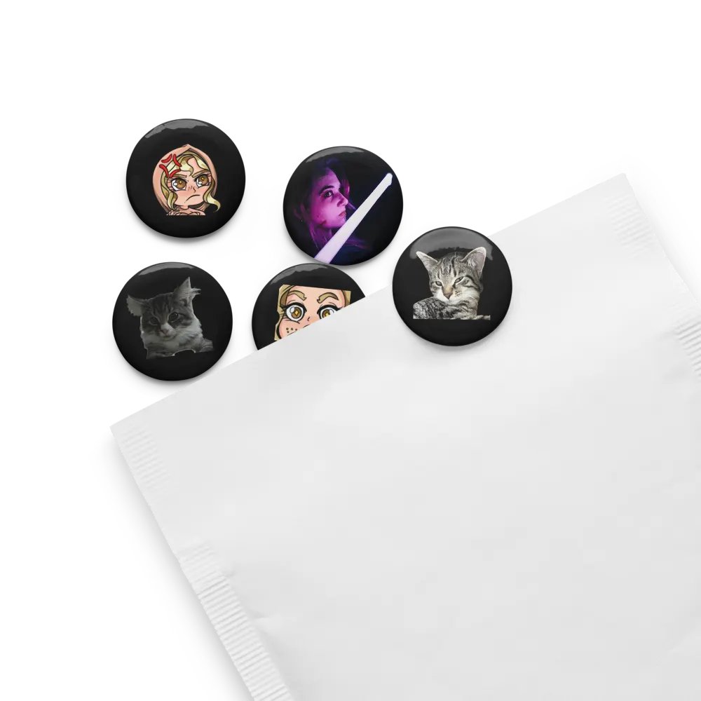 SandyVisions Pin Button Set product image (13)