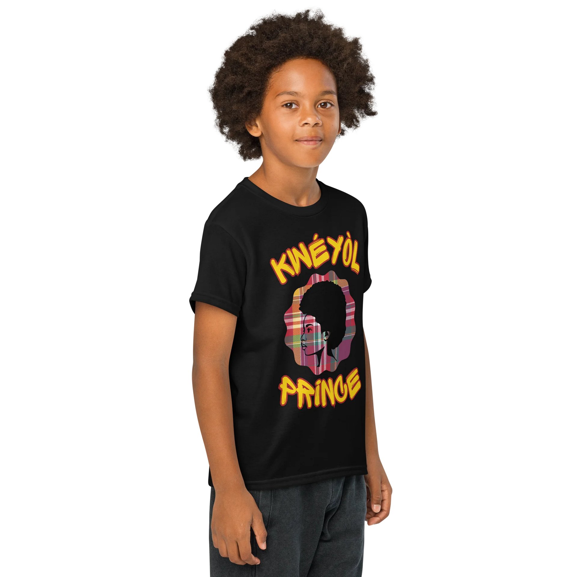 Kwéyòl Prince Youth Sports Tee product image (21)