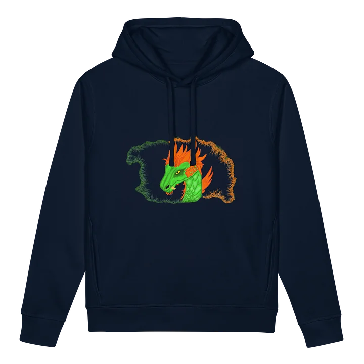 Fiery Dragon Organic Hoodie product image (1)