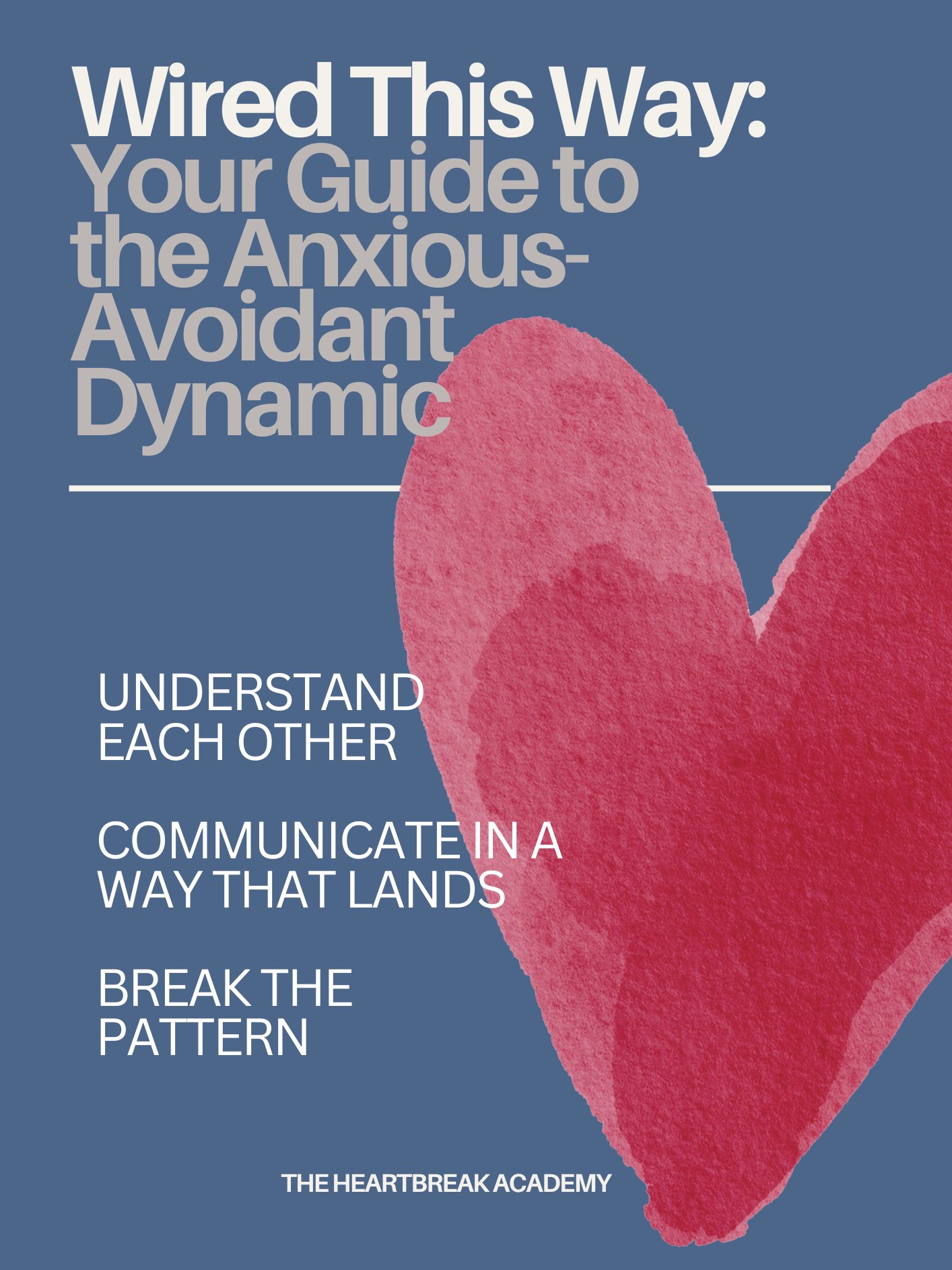 Wired This Way: Your Guide to the Anxious-Avoidant Dynamic. Understand the cycle · Communicate in a way that lands · Break the pattern product image (1)