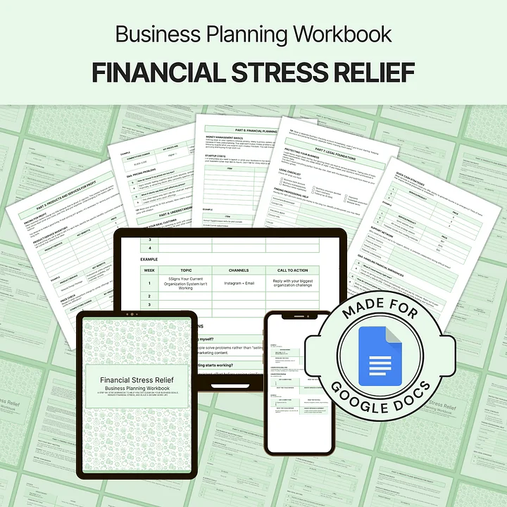 Financial Stress Relief - Google Docs product image (1)