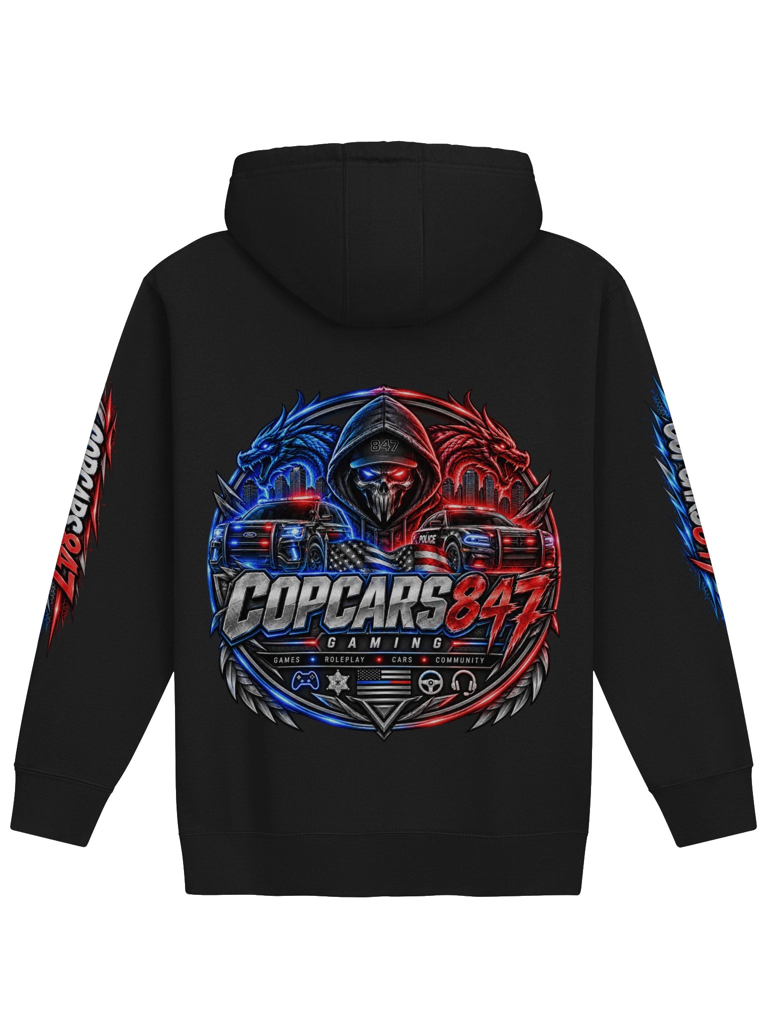 🚔 copcars847 — Code 847 Hoodie product image (2)