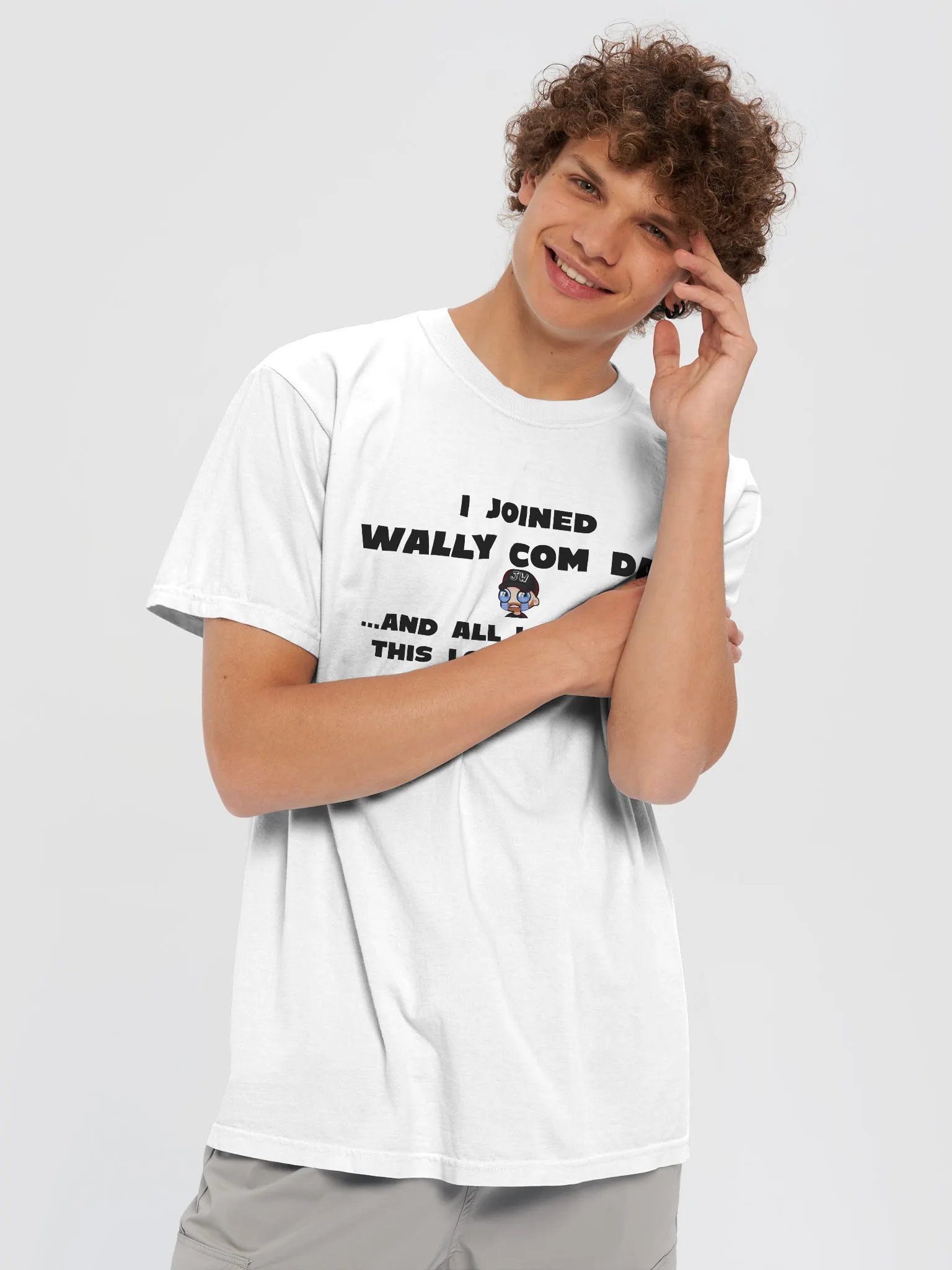 RealWally - Wally Com Day T-shirt White product image (5)