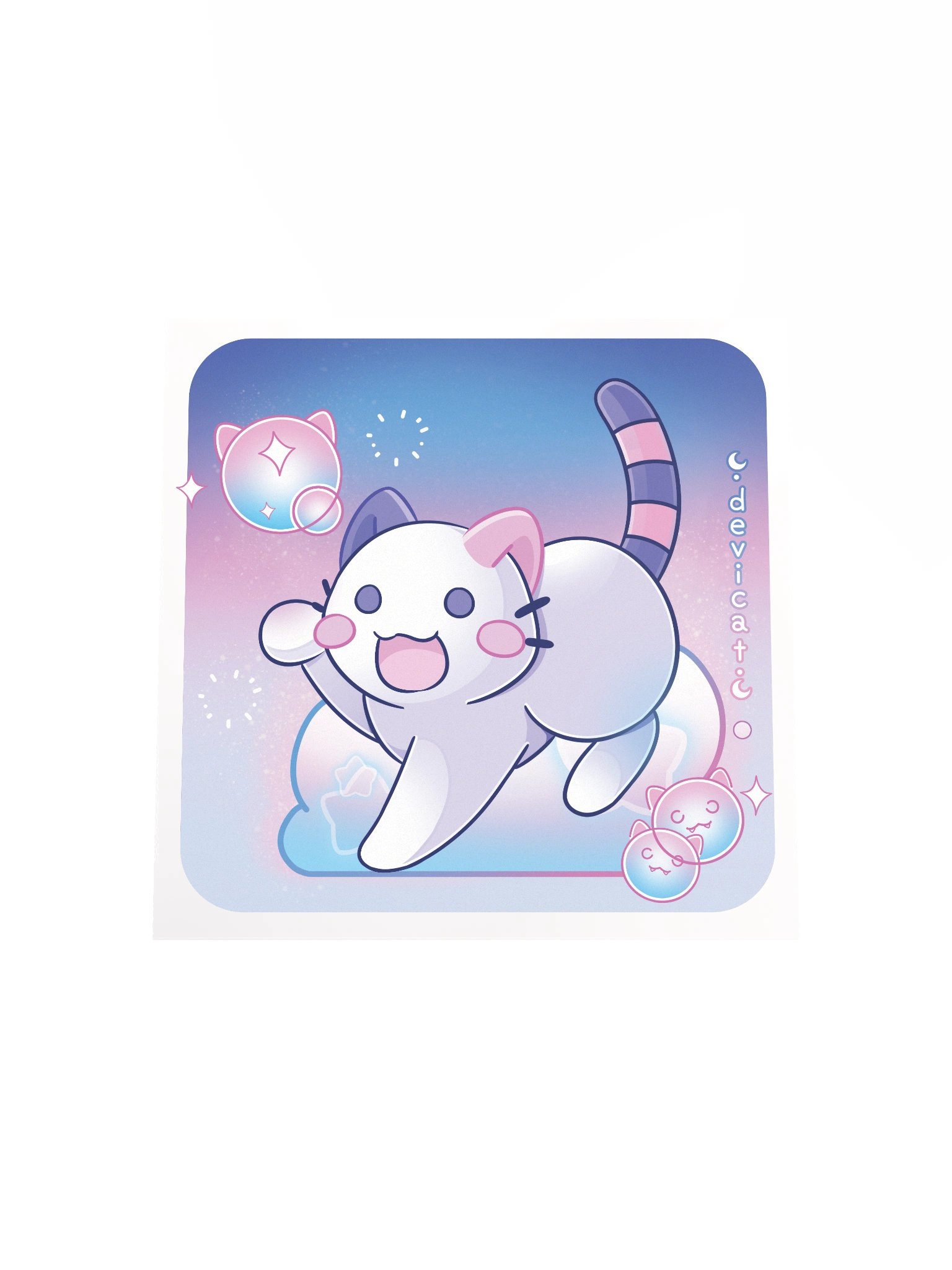 CandiCat Bubbles 2025 Print product image (4)