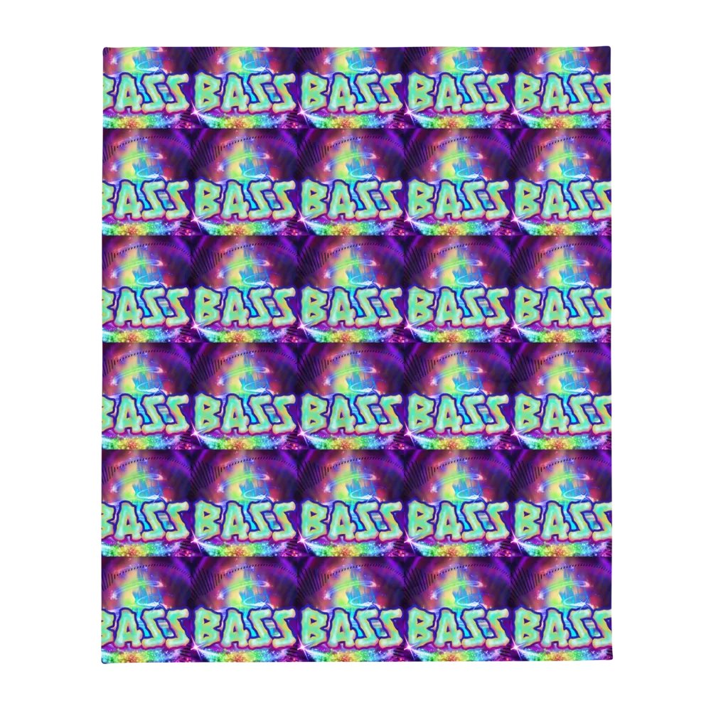 Hyper Bass Throw Blanket product image (1)