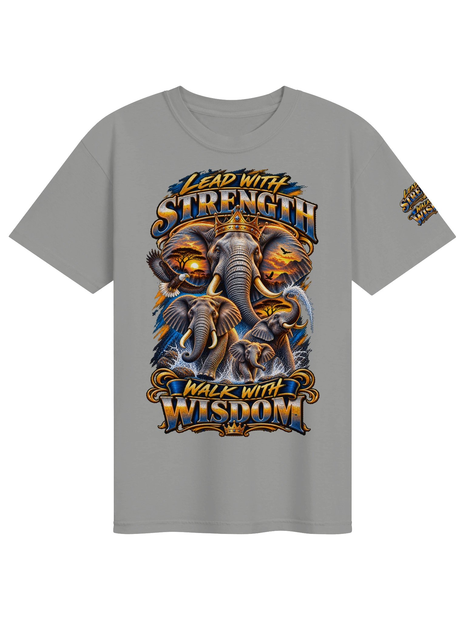 Stop Being Lazy — Lead With Strength, Walk With Wisdom Tee product image (1)