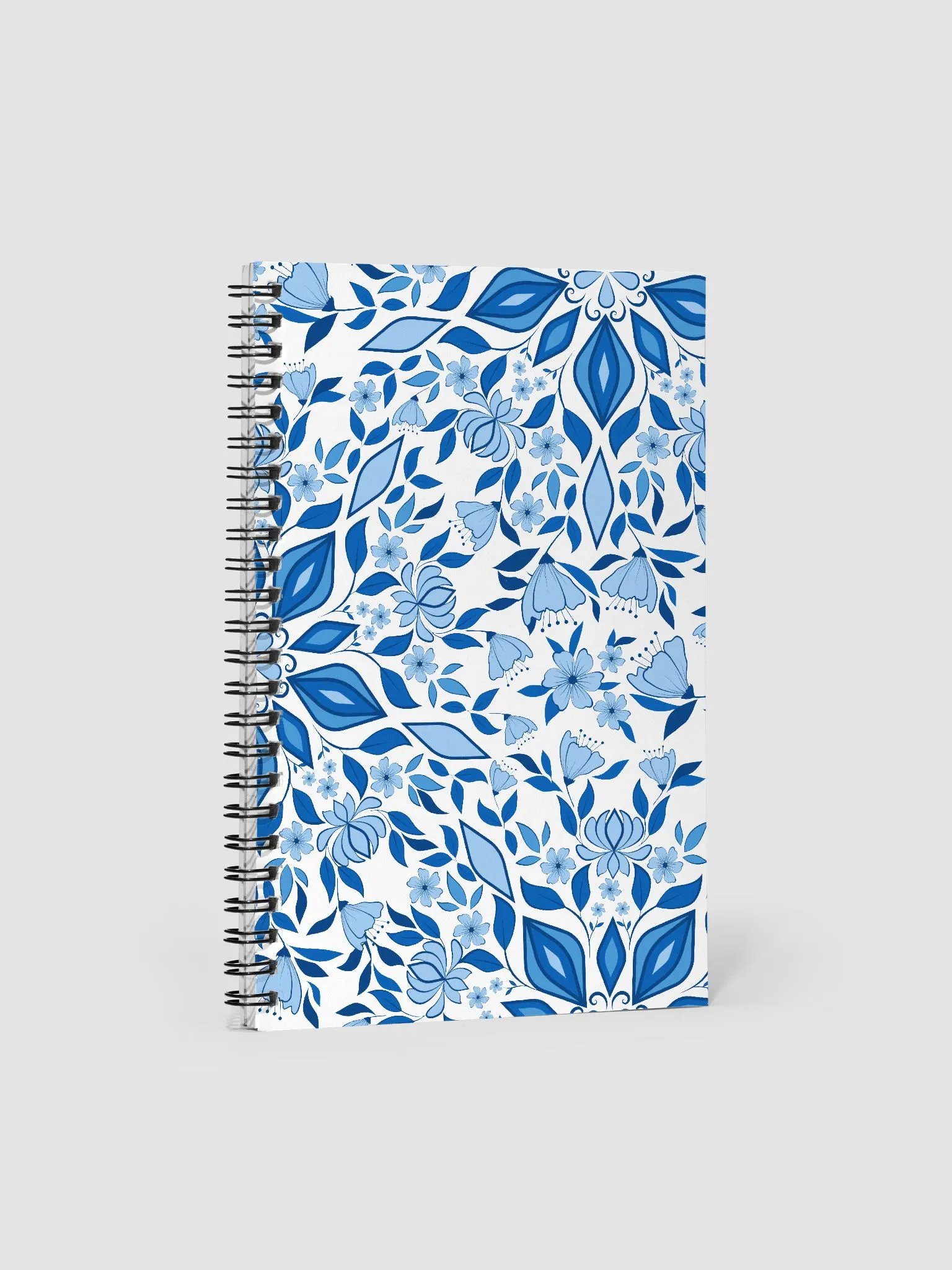 Blue Flower Kaleidoscope Notebook product image (1)