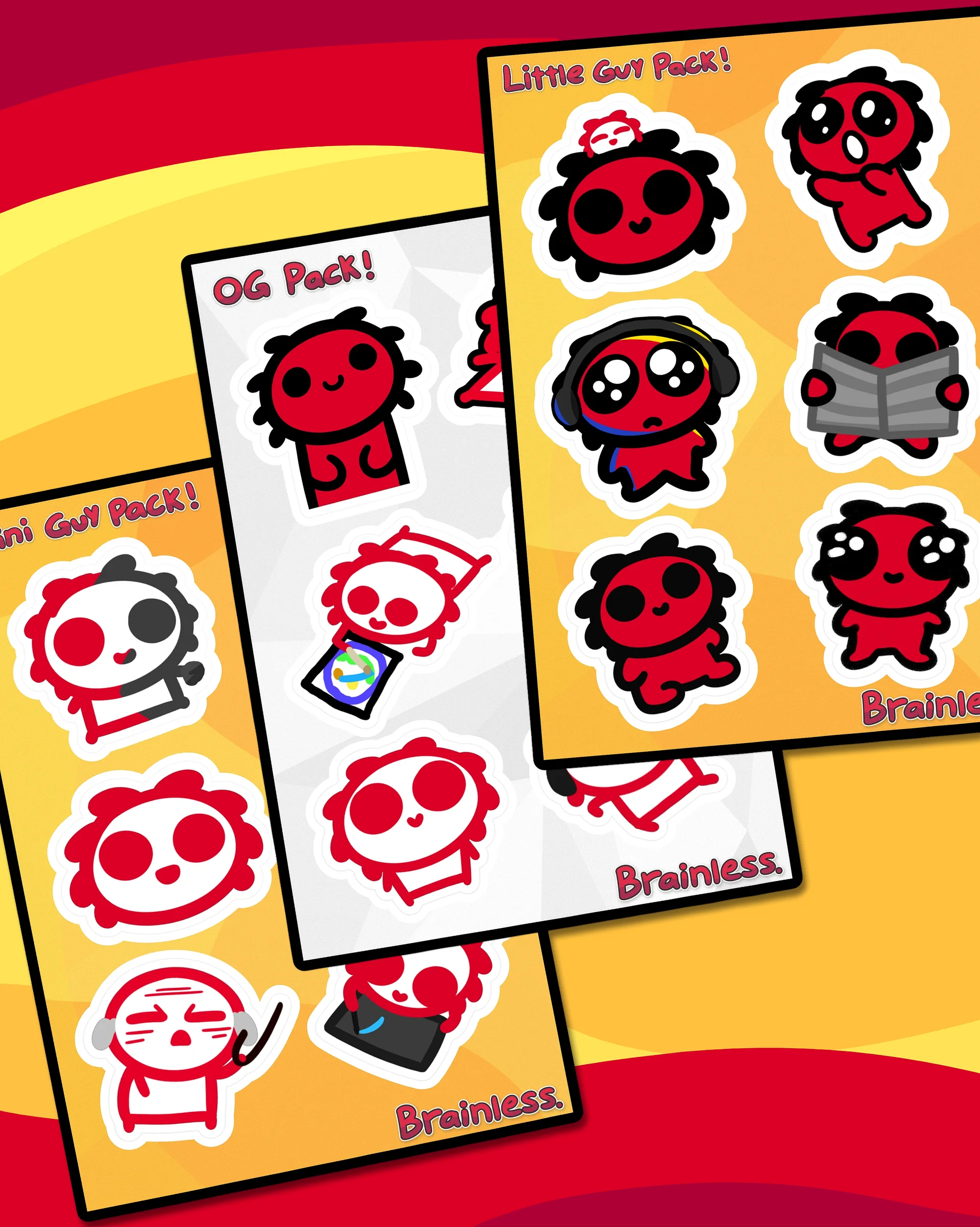 Brainless. Sticker Bundle! product image (1)
