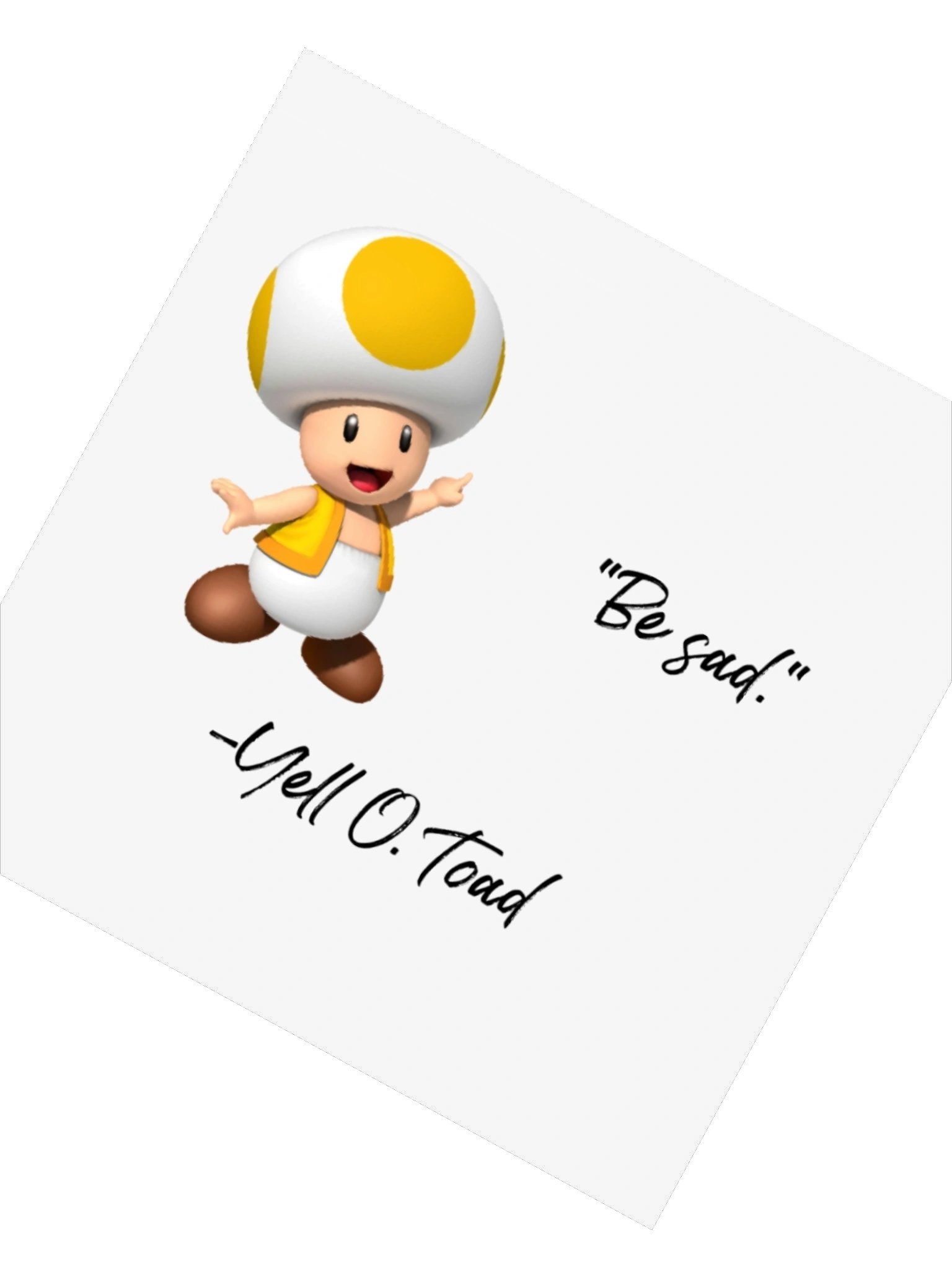 Yellow Toad Sticker product image (3)