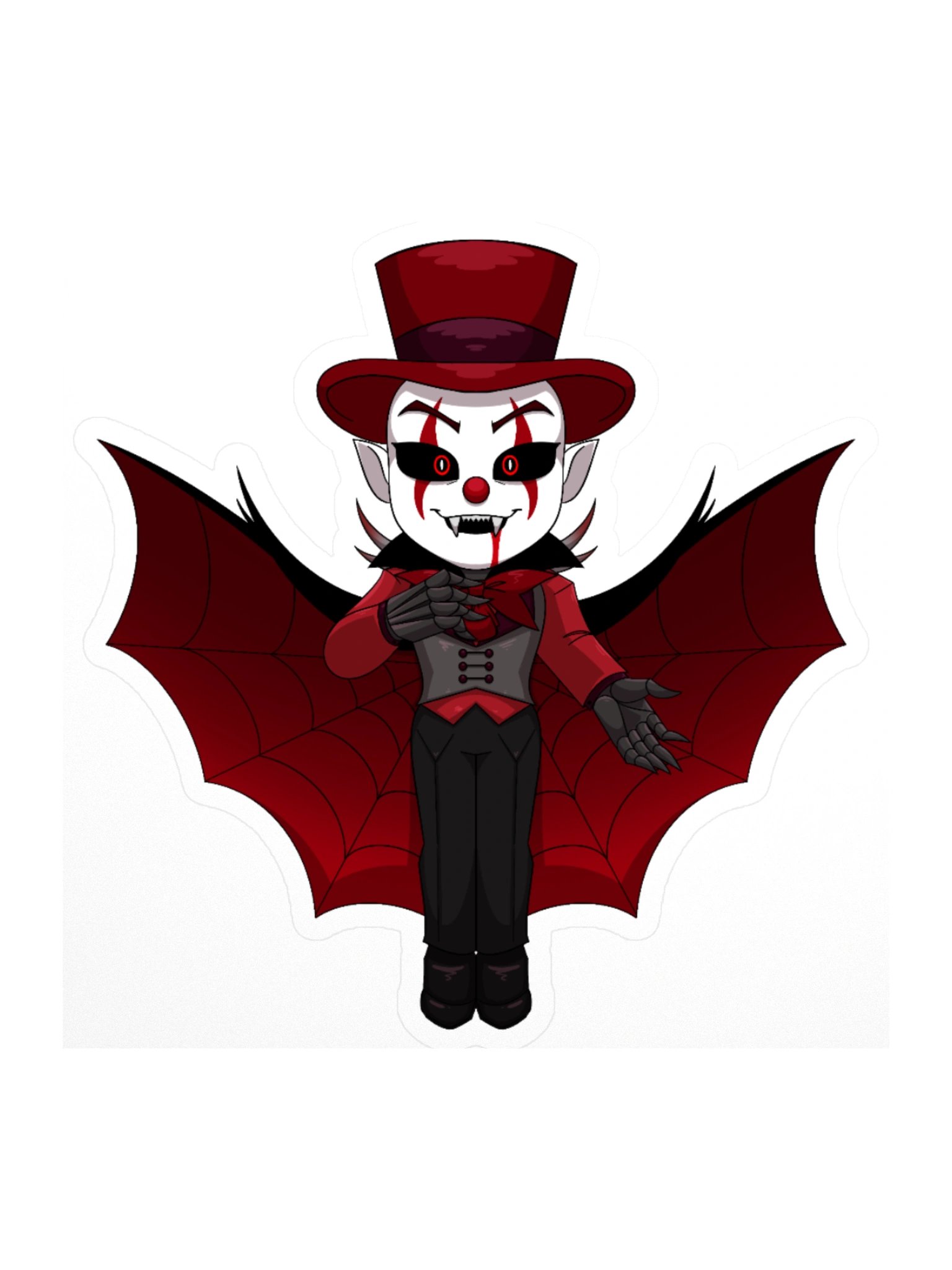 Death Horse Vampire Sticker product image (2)