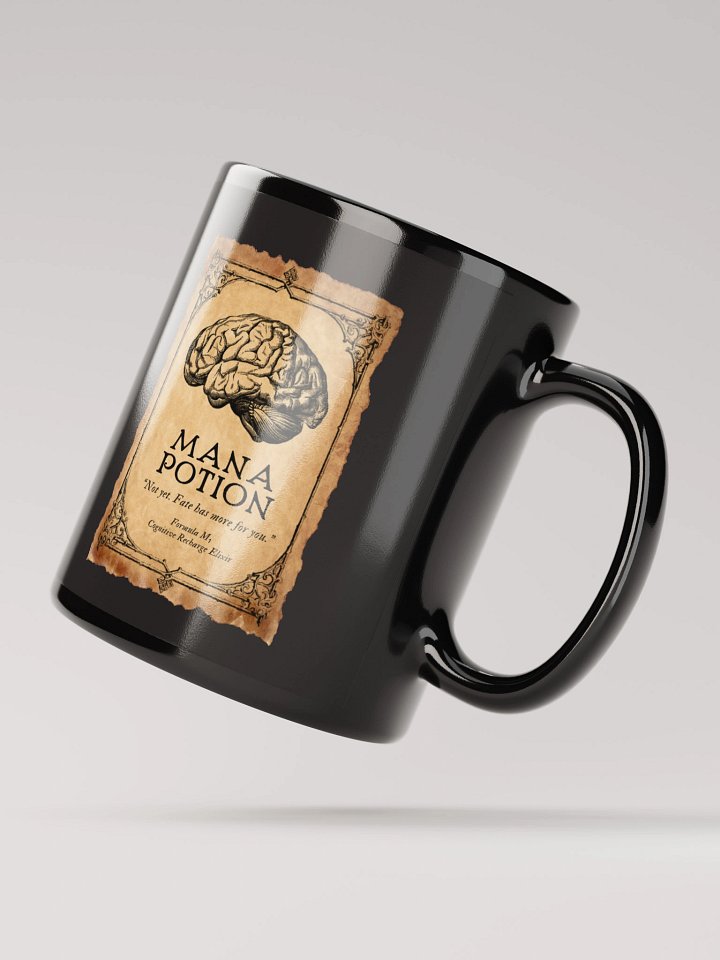 Dark Mana Potion Mug (Parchment Version) product image (2)