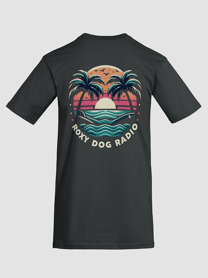 Roxy Dog Radio Sunset Beach Custom T-Shirt product image (1)