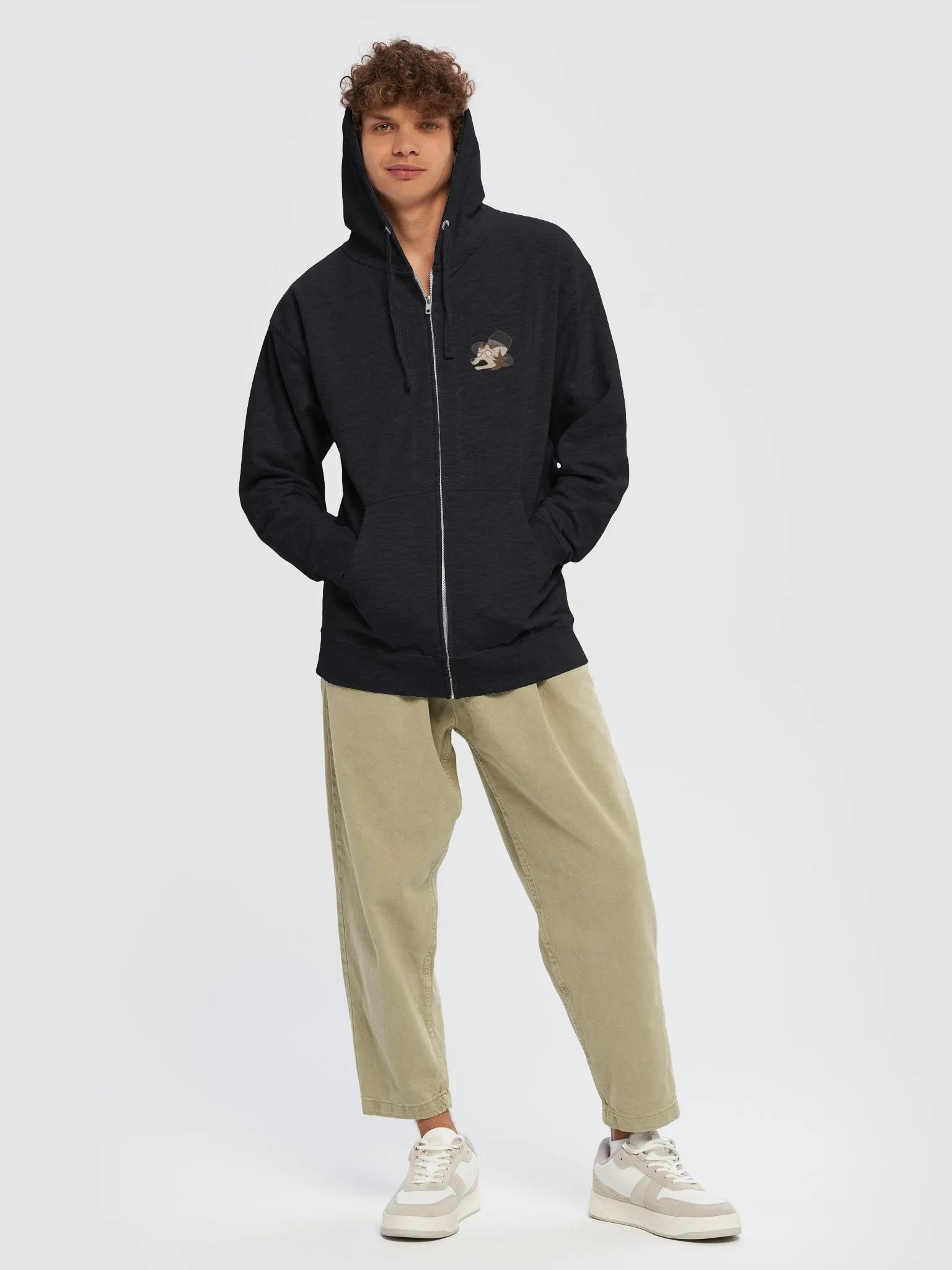 MA Scared Zip-Up Hoodie product image (19)