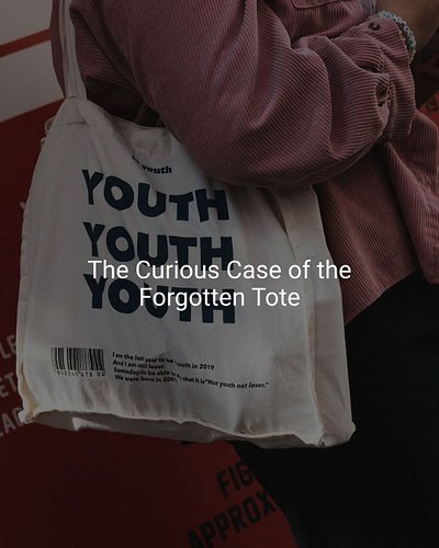 In a bustling little town, a curious tote bag sat on the shelf of a local shop, longing for adventure. Named Tilly, she was d...