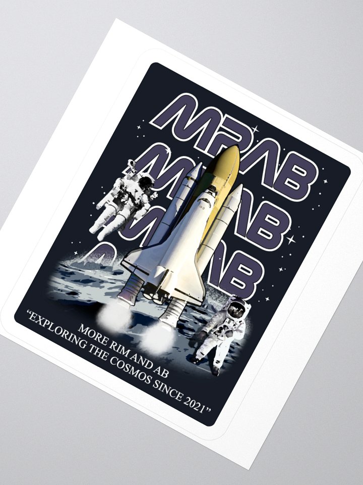 Space Exploration Sticker product image (5)