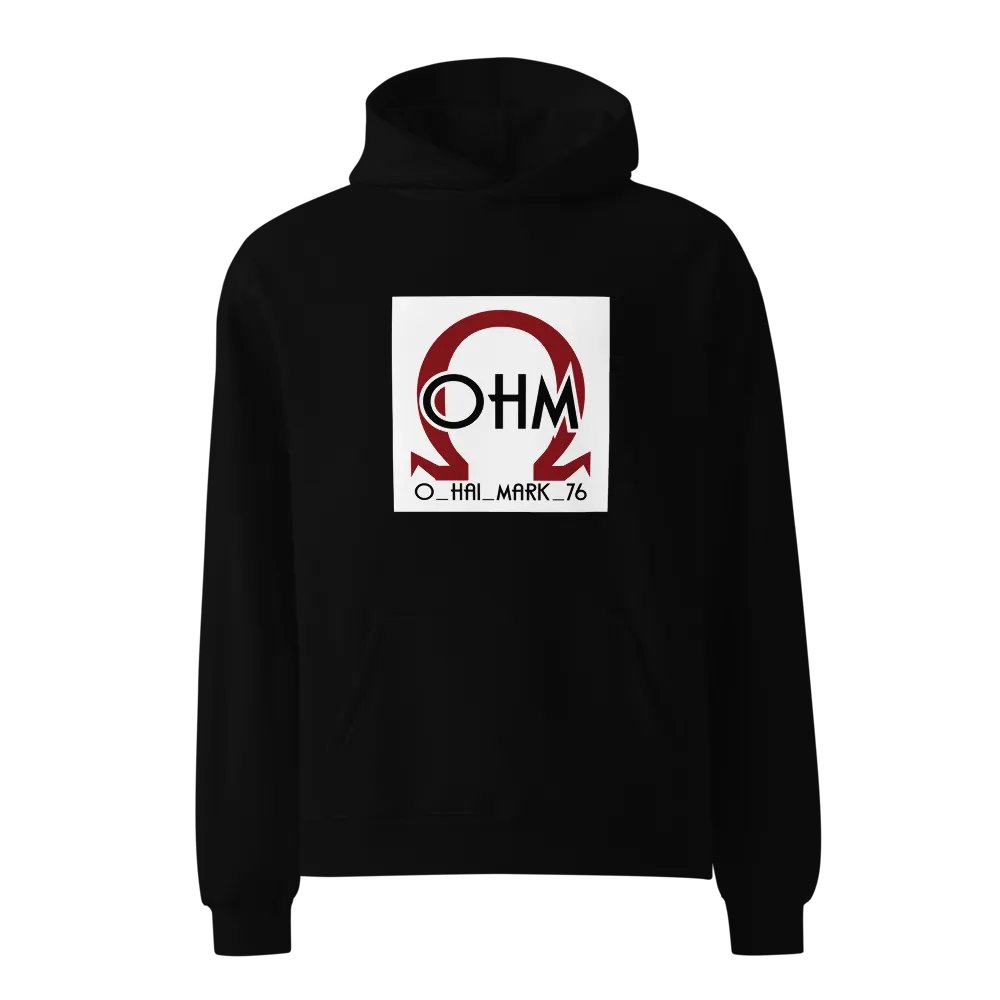 OHM Hoodie White BG product image (1)