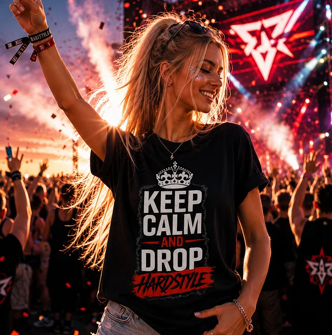 Keep Calm And Drop Hardstyle