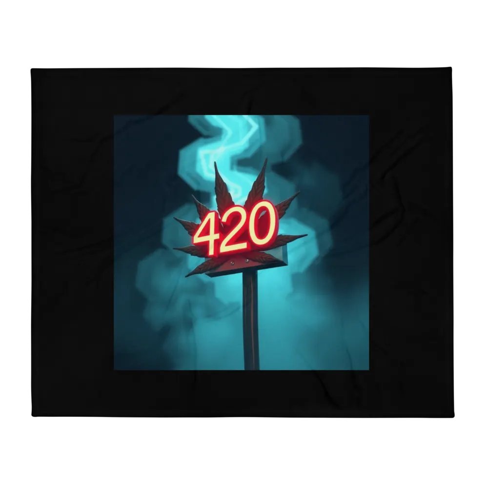 420 Haze Throw Blanket product image (2)