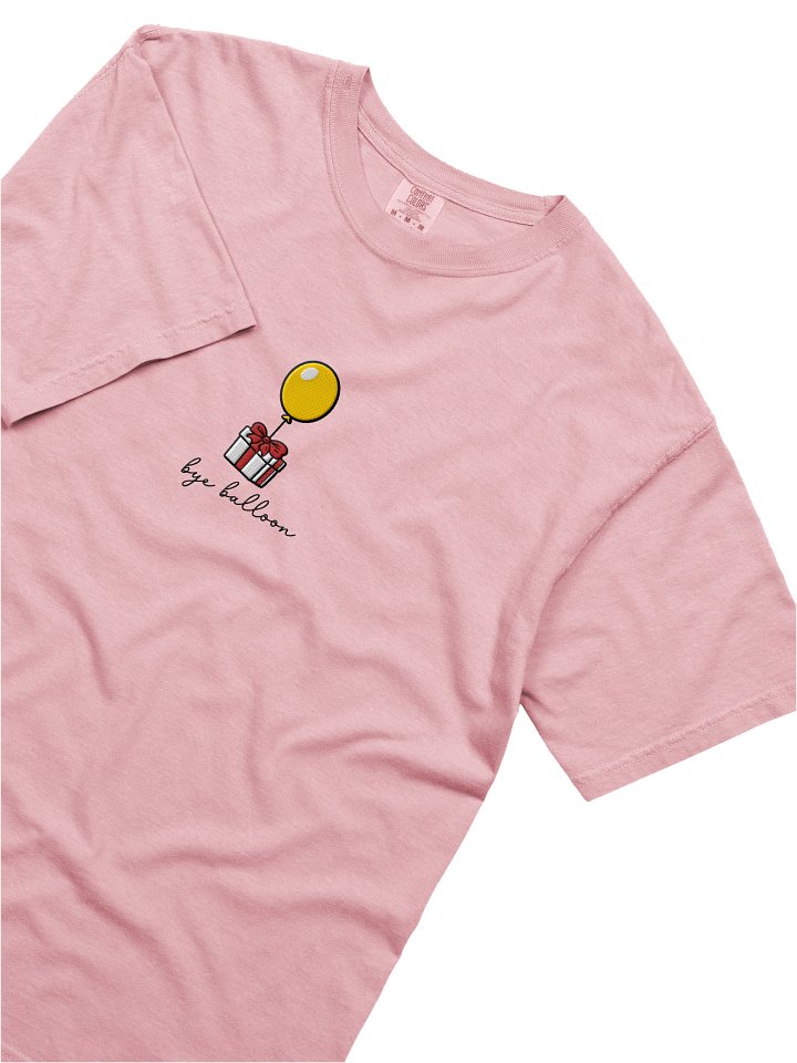 bye balloon embroidered tee product image (1)
