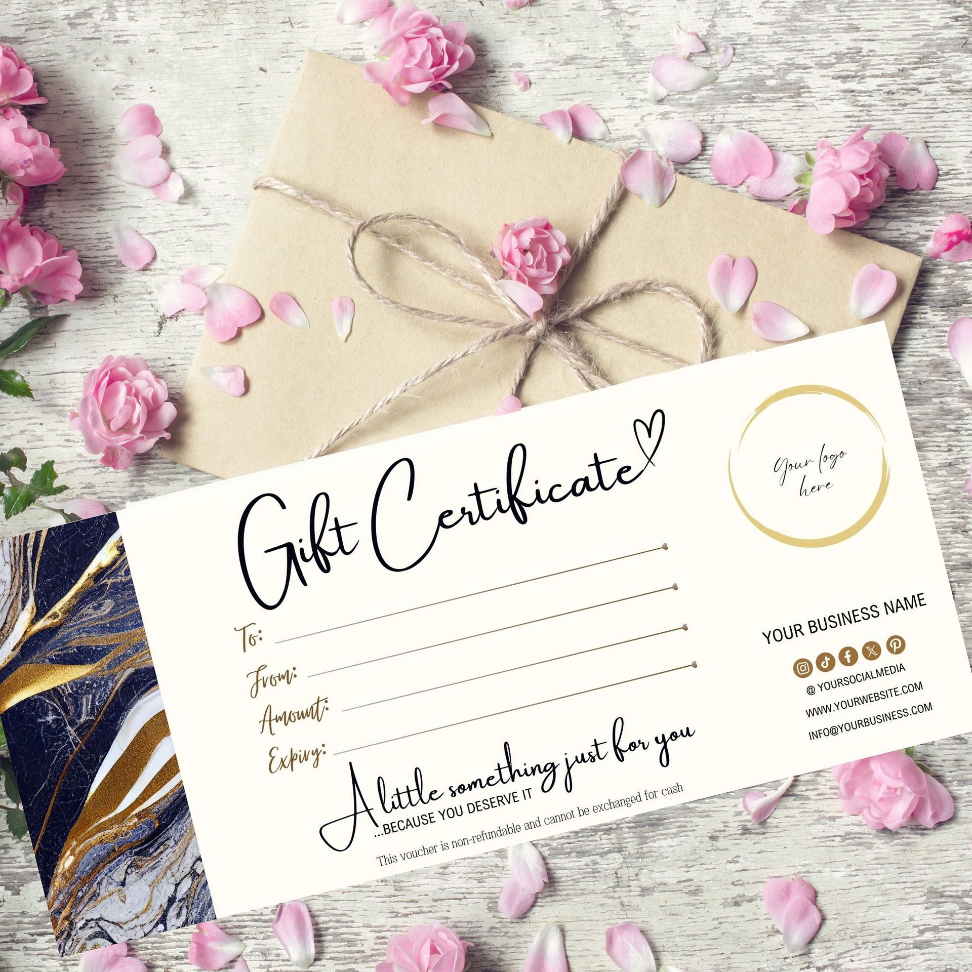 Aurelia - Gift Certificate Template product image (3)