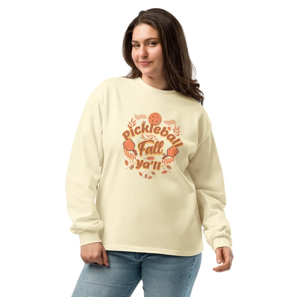 Pickleball Fall Ya’ll Long Sleeve Shirt product image (1)