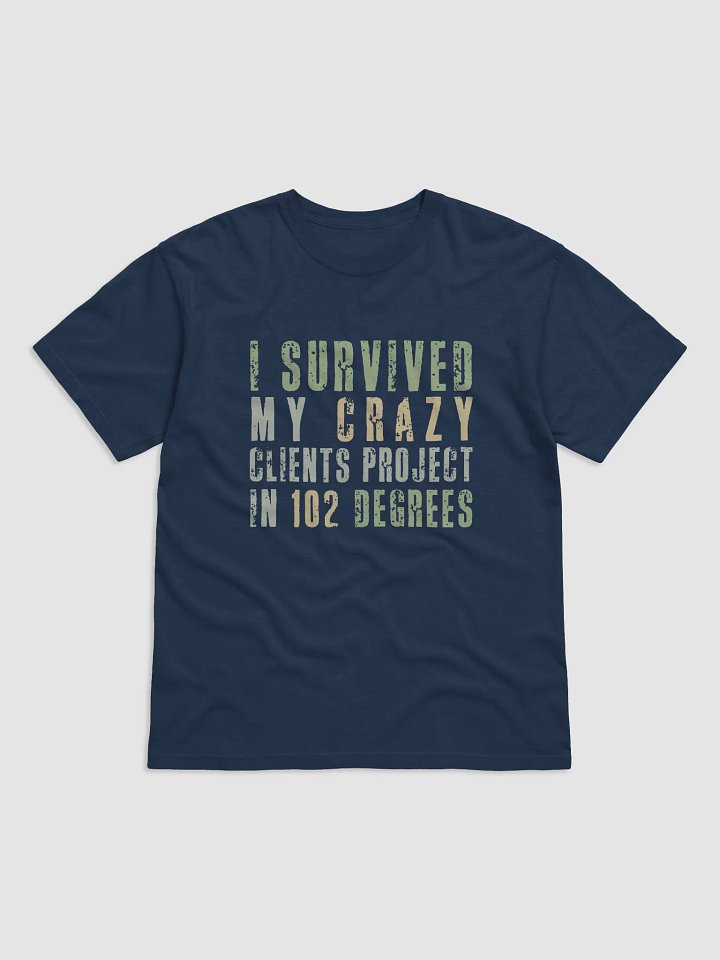 Custom I Survived 102 Degrees T-Shirt product image (1)