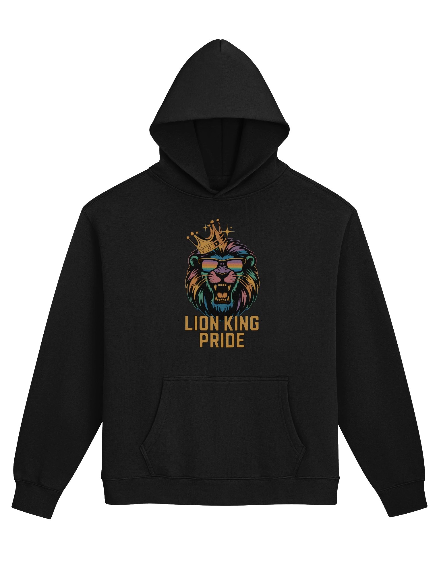 Vibrant Lion King Pride Comfort Hoodie for Animal Lovers product image (1)