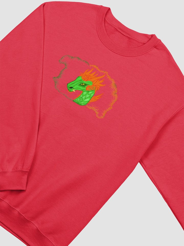 Vibrant Dragon Head Crewneck Sweatshirt product image (2)