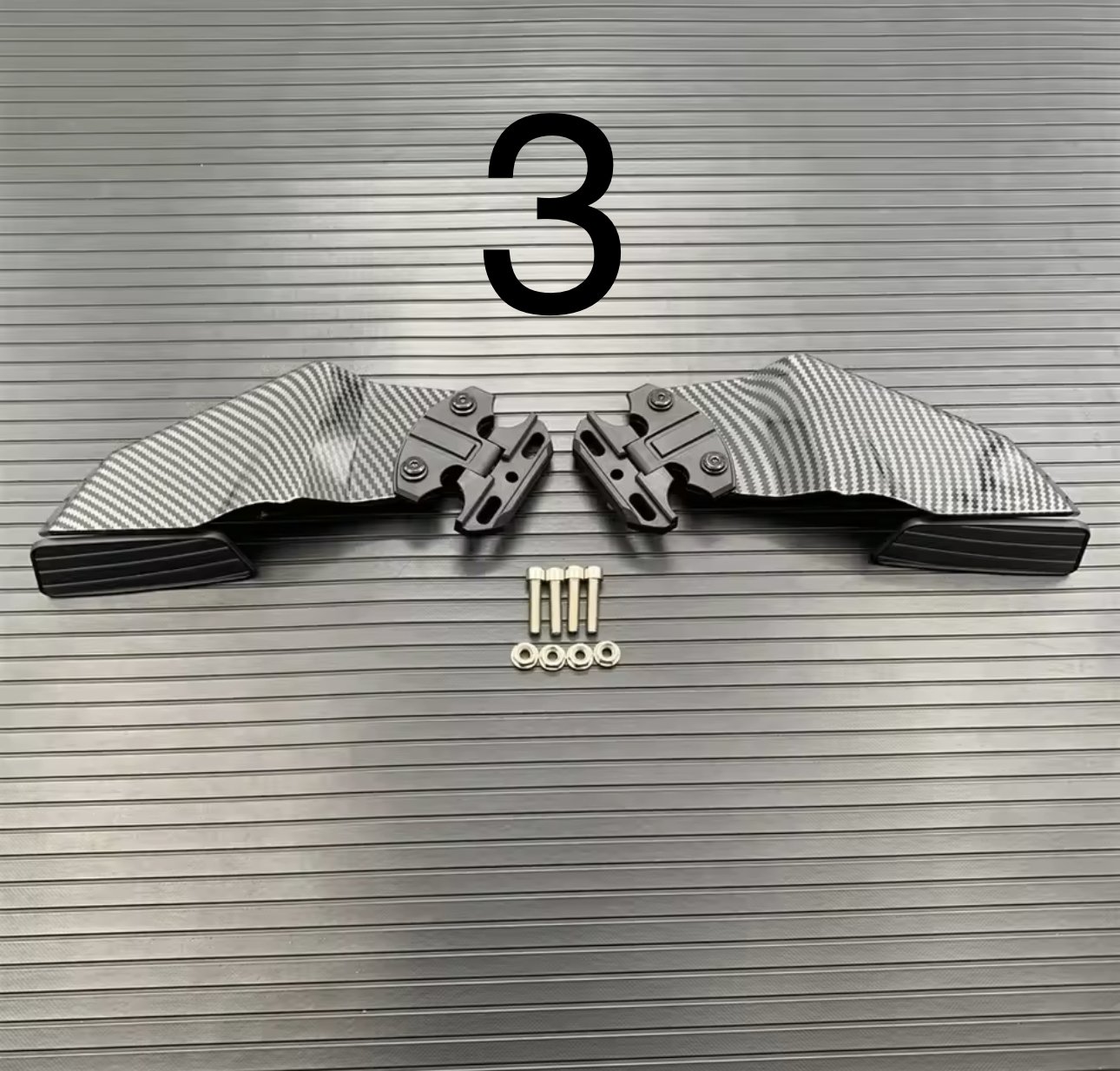 Universal Batman mirrors wings for motorcycle ( moto accessories parts tuning ) product image (8)