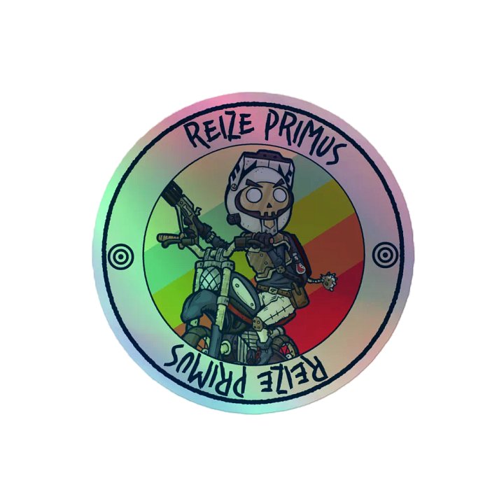 Reize Primus Logo Holographic Sticker product image (2)