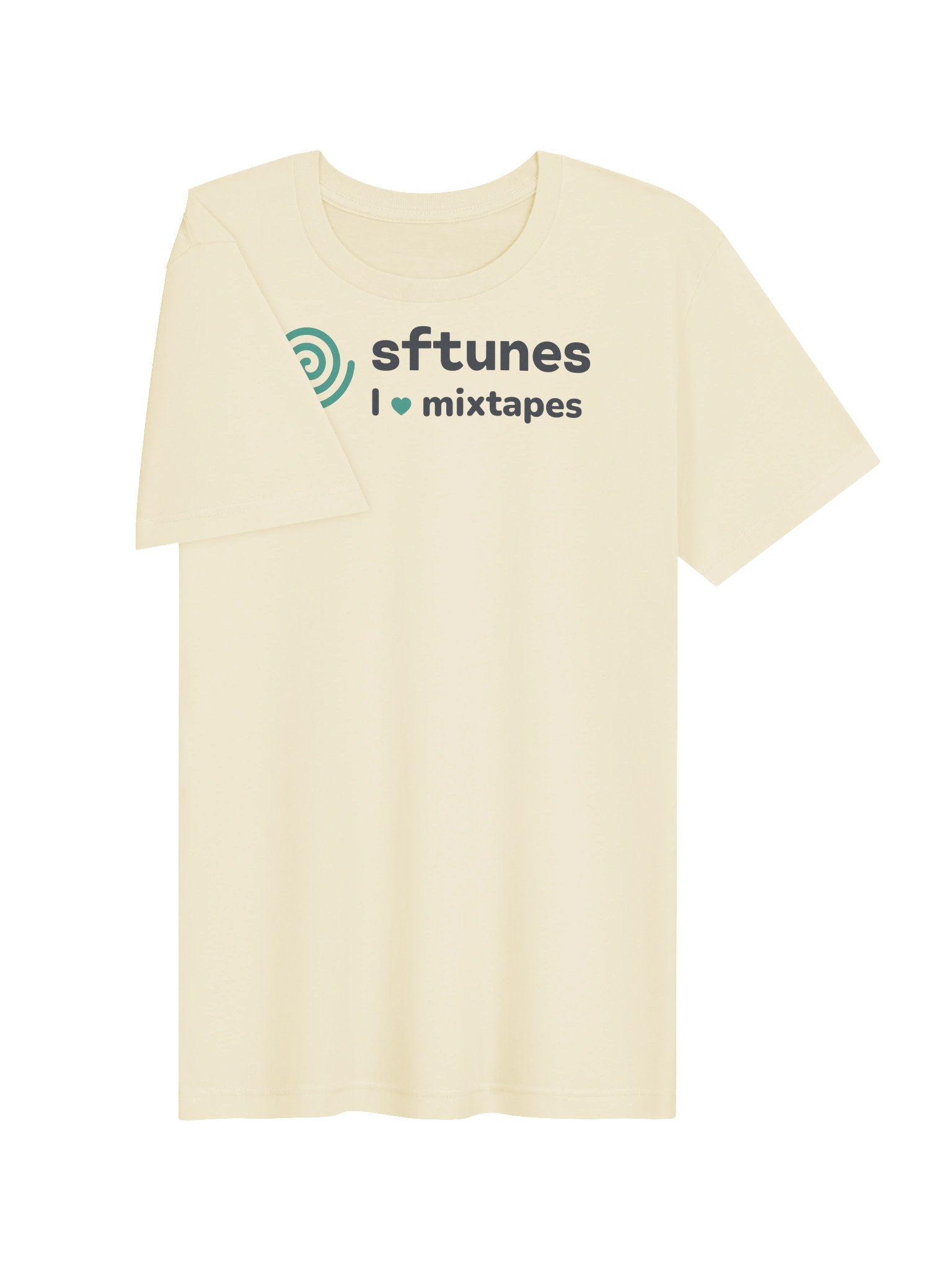 I ♥ mixtapes tee (Cream) product image (3)