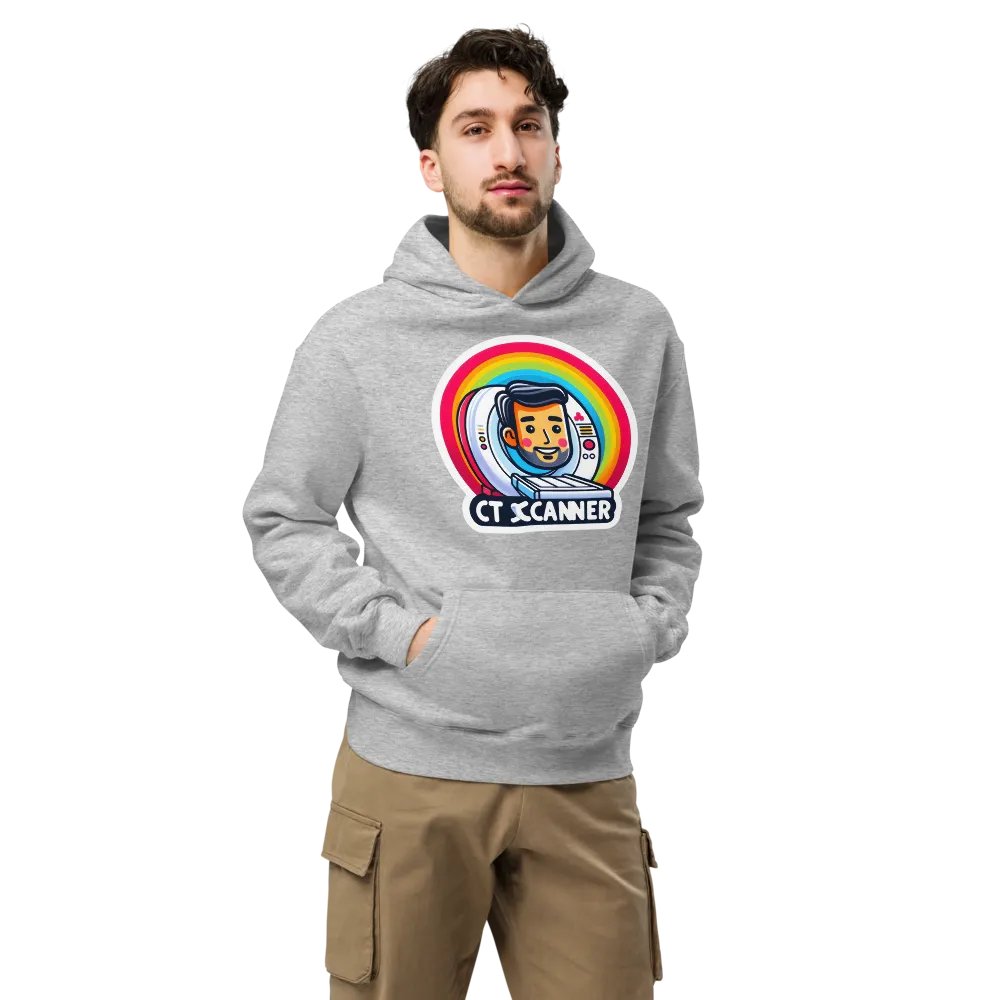 Rainbow CT Xcanner Unisex Oversized Hoodie product image (37)