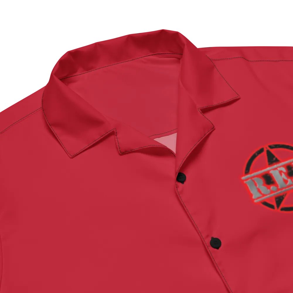 RED Friday Button Up (Red) product image (3)