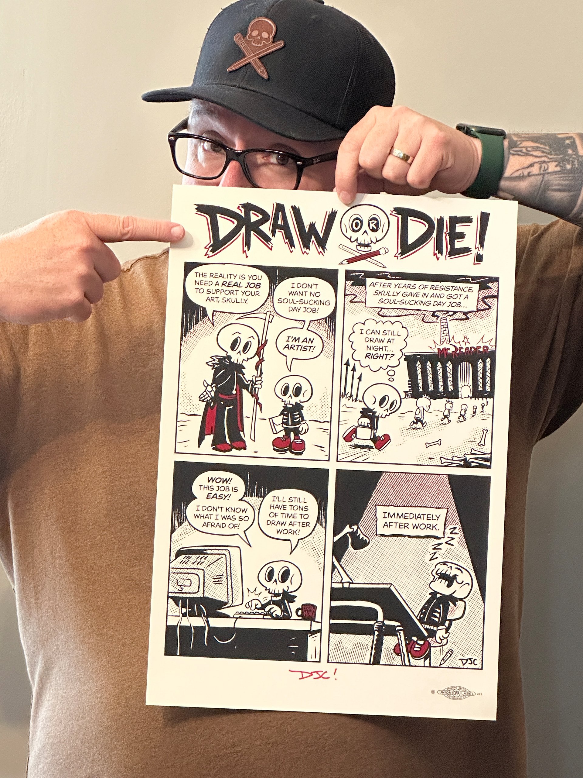 Skully Comic Poster product image (1)