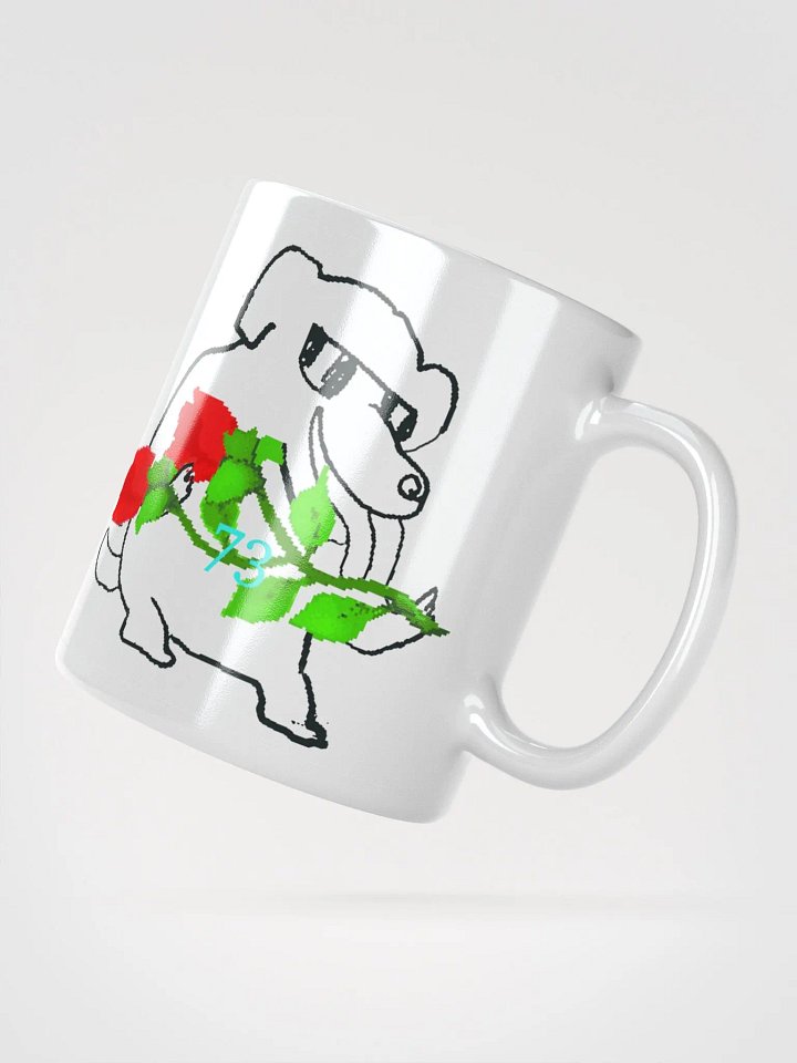 COOL DOG w/rose mug (double sided) product image (5)