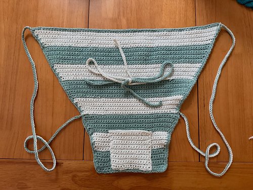 Finished the #farmersmarketsling by @elderfloweryarncrafts! This is going to @gingerrrsnappp for all of the stunning fresh cu...