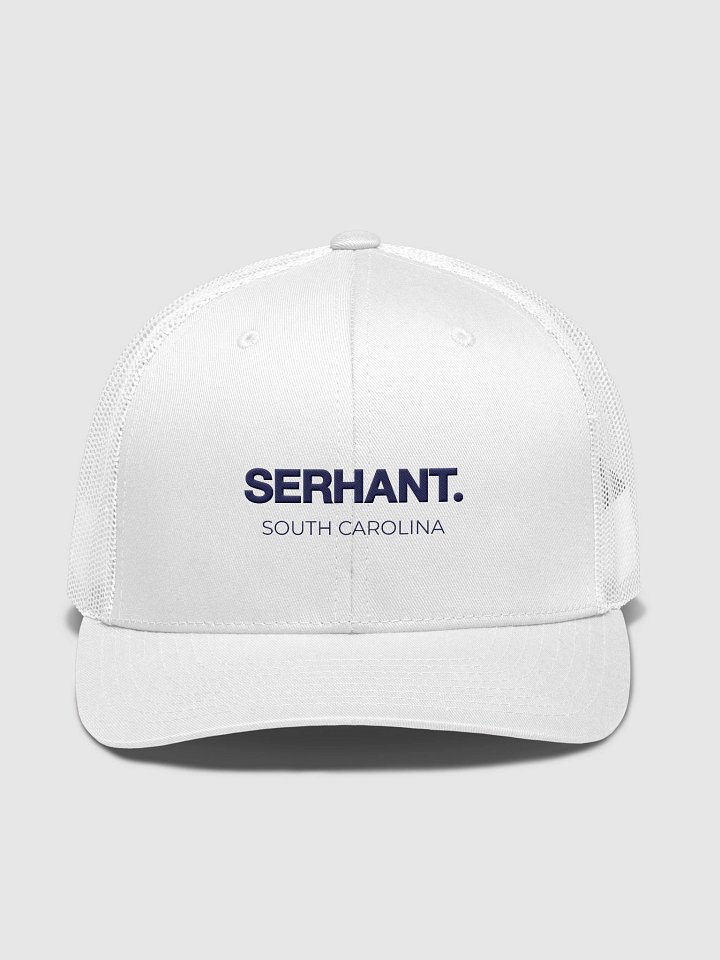 SERHANT. South Carolina White Trucker Hat product image (1)