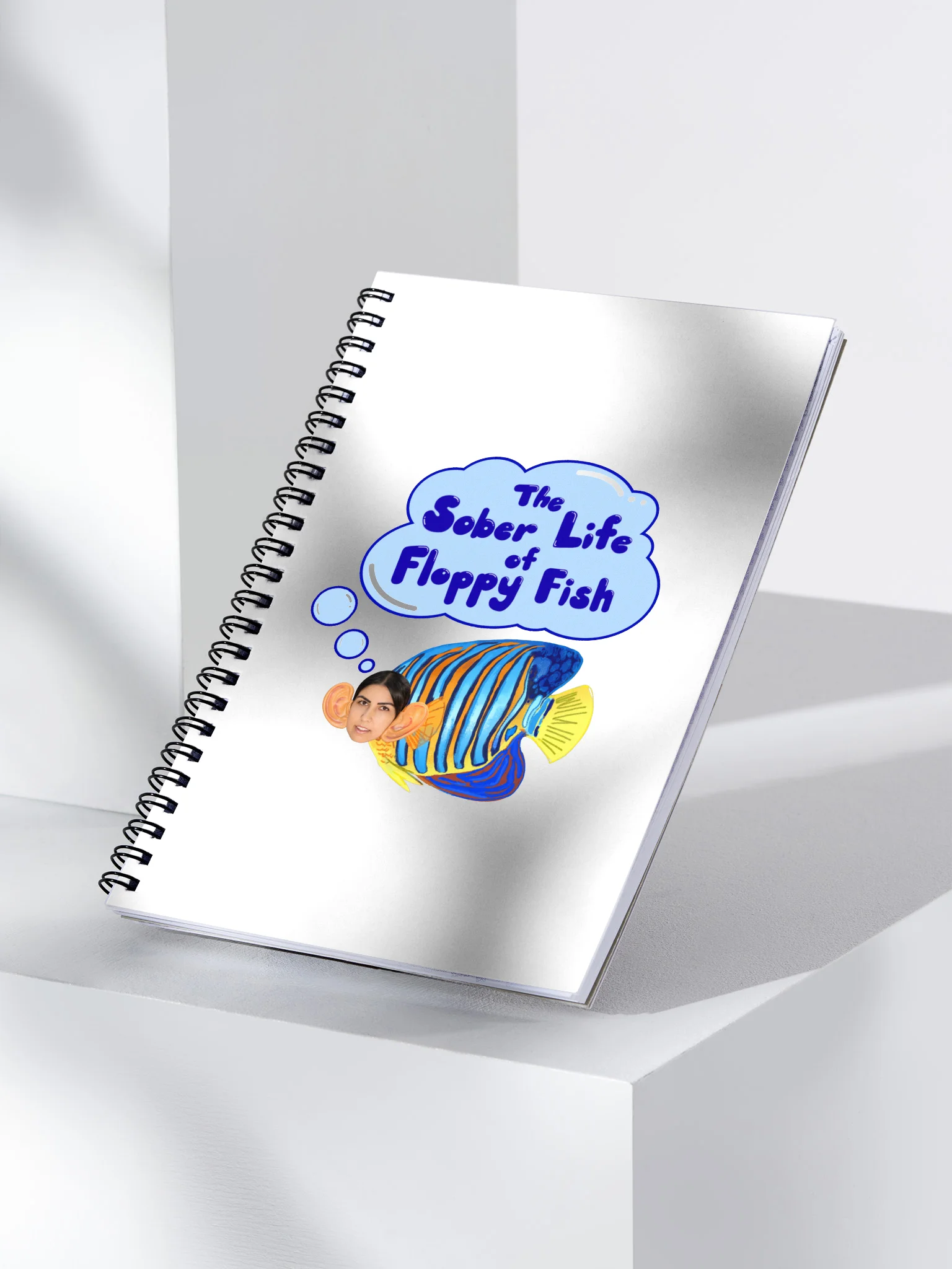 Sober Floppy Fish Note Book product image (3)