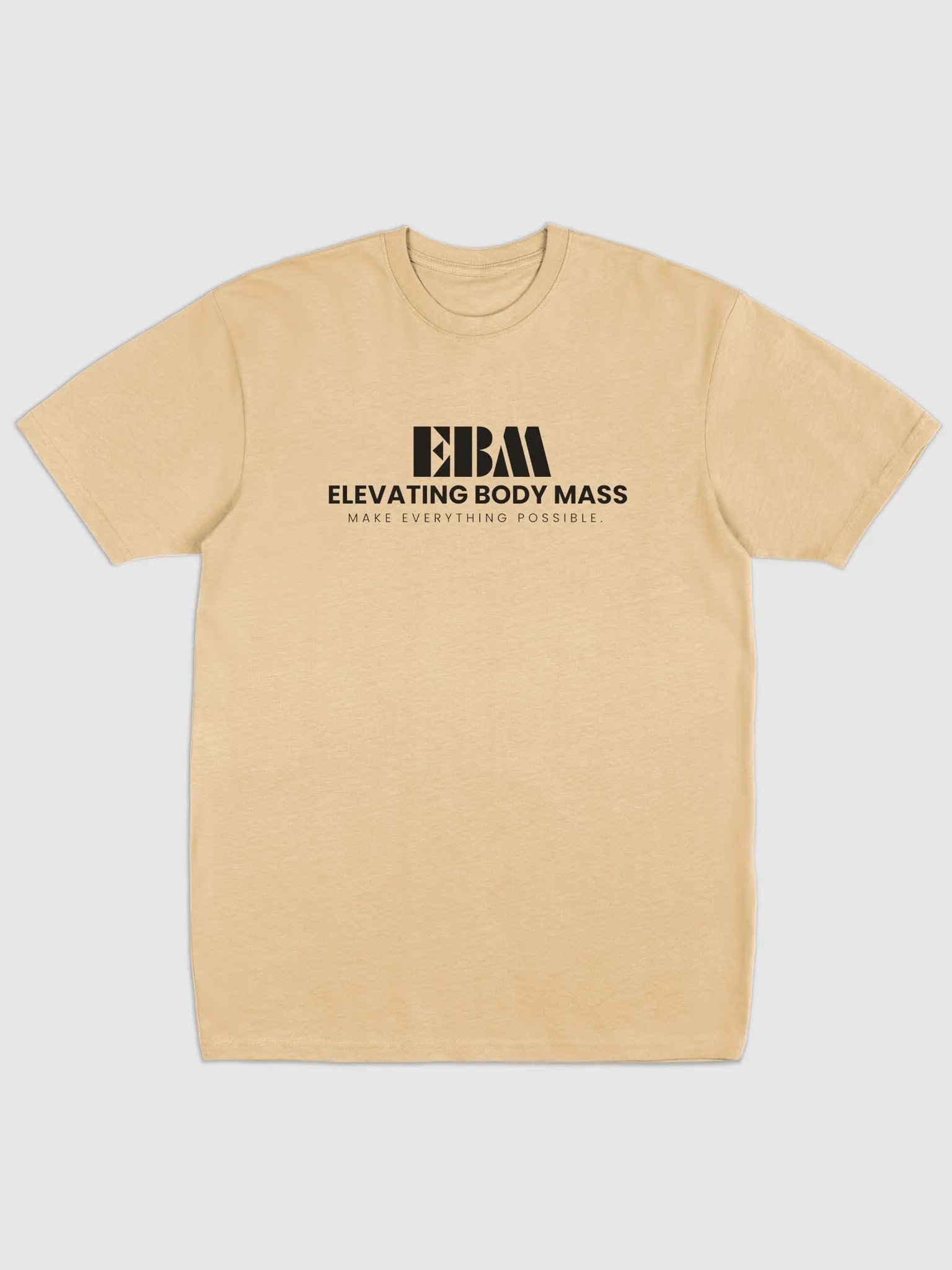 EBM Heavyweight Tees (Black Logo) product image (1)