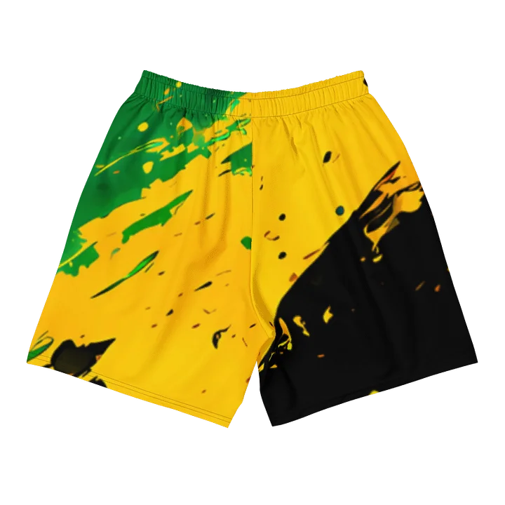 Vintage Jamaica Sport Print - Caribbean Apples | Athletic Long Shorts product image (2)