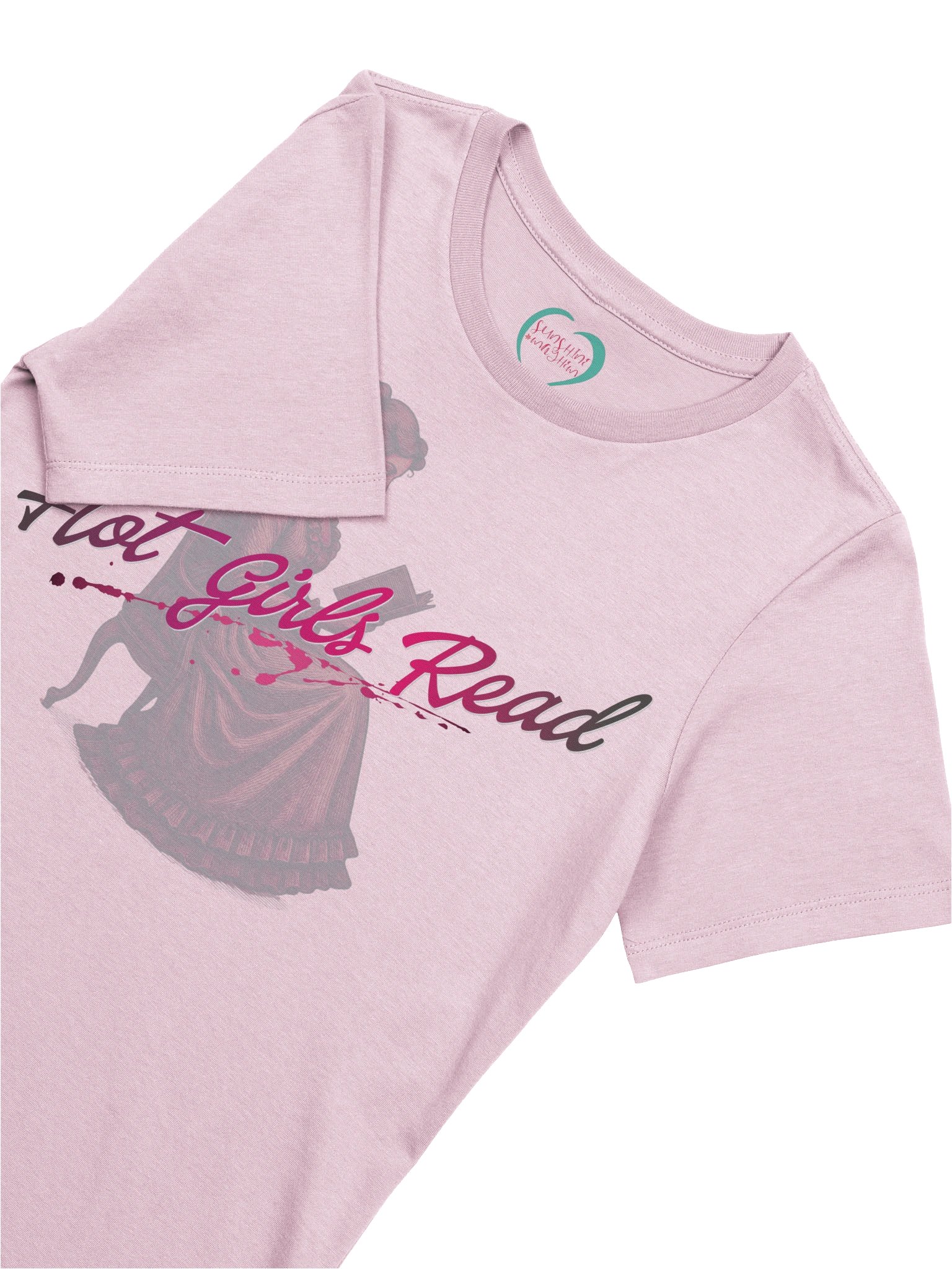 Rebel Girls | Hot Girls Read Relaxed Fit Tee product image (3)