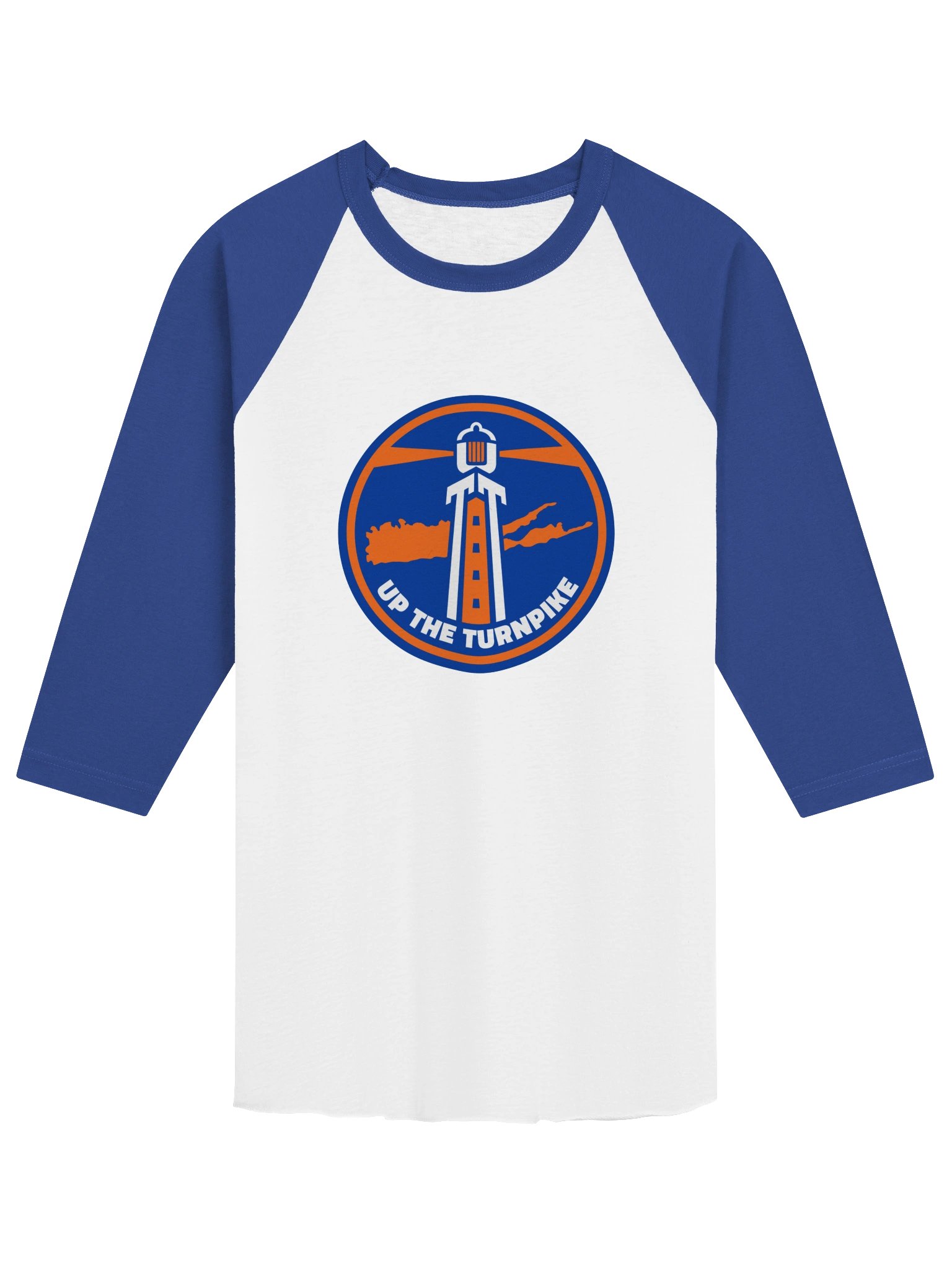 Up the Turnpike Baseball T product image (1)