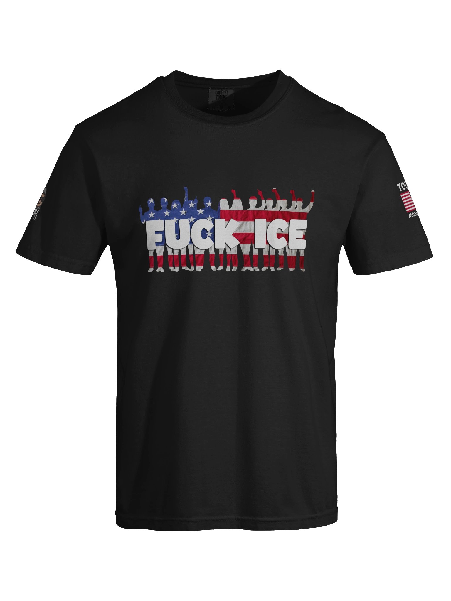 Patriotic Protest "F*CK ICE" Tee product image (1)