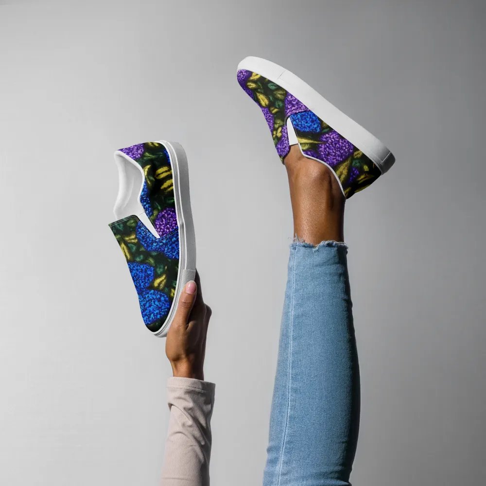 HYDRANGEAS women's slip-on canvas shoes product image (7)