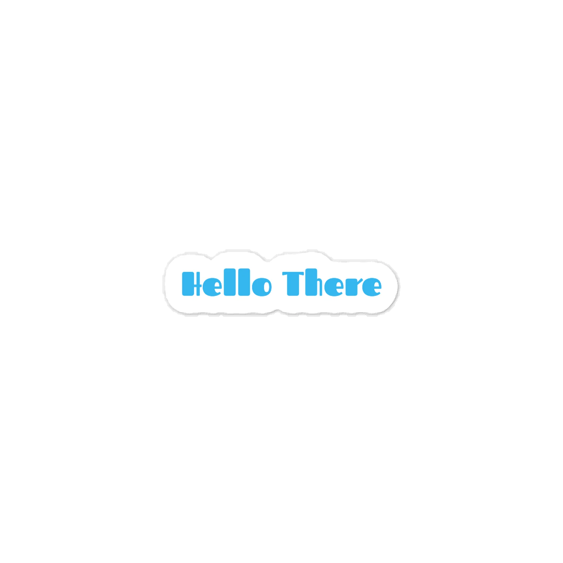 Hello There Sticker product image (1)