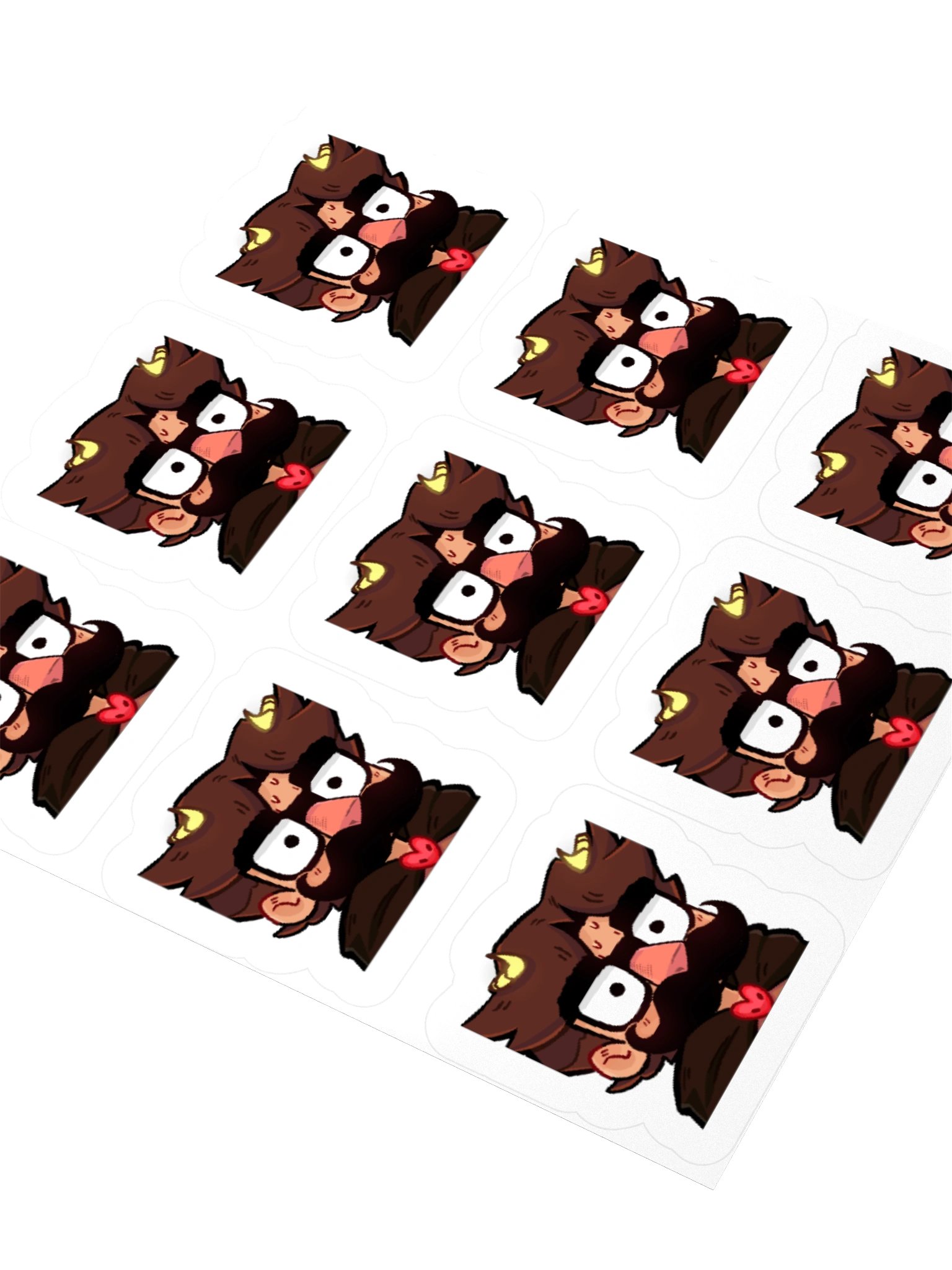 Nukeri Emote Sticker Set - 9x Sneaky product image (8)