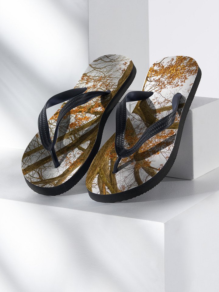 Autumn Lungs Flip-Flops product image (1)