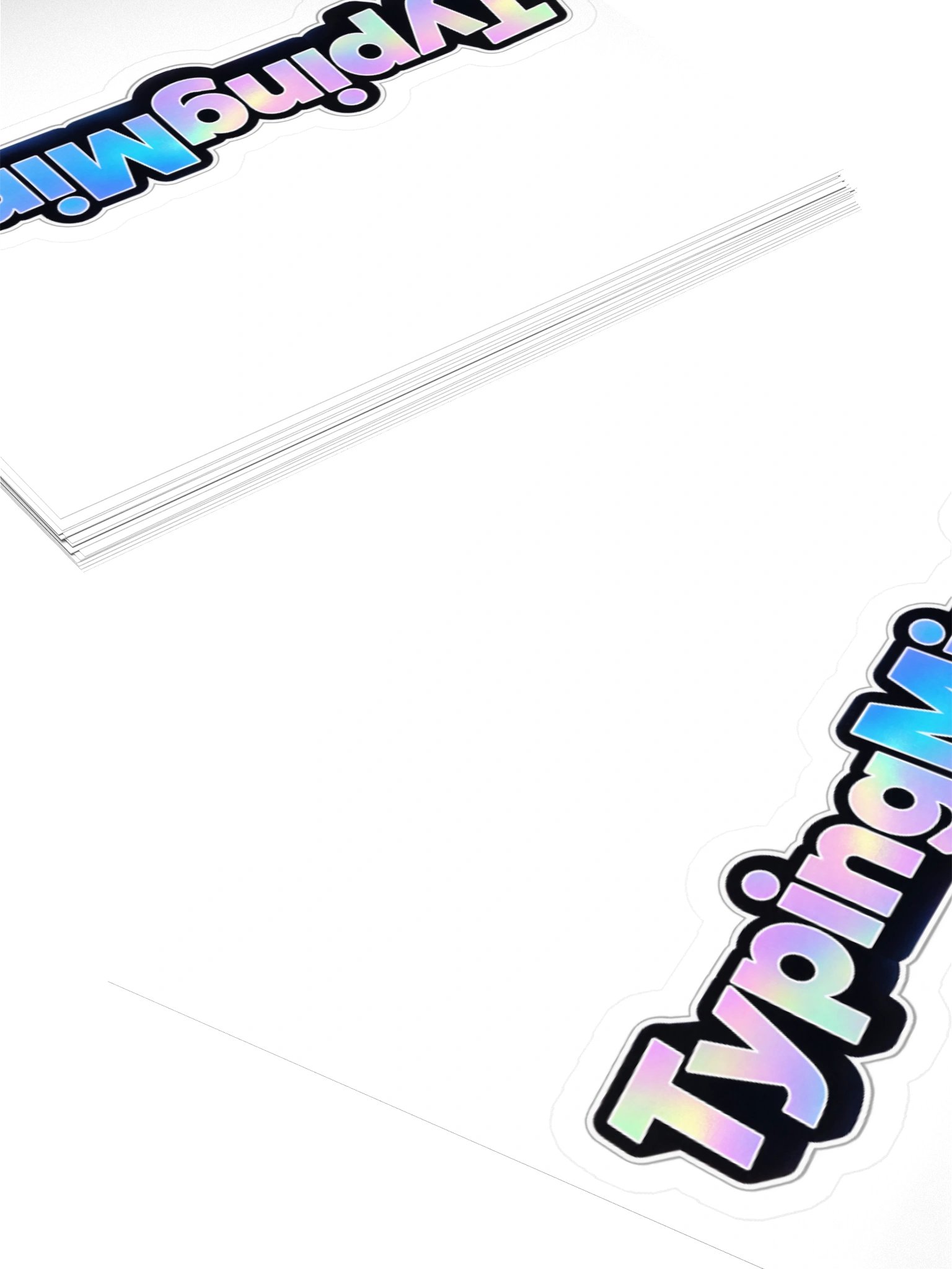 TypingMind Oil-Slick Logo Sticker product image (10)